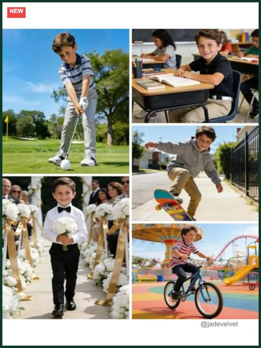 Boys Golf Pants Stretch Quick Dry School Uniform Dress Pants Performance Chino